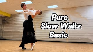 Pure Slow Waltz Basic With Figure Names & Timing