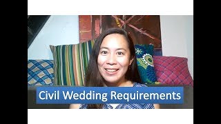 Civil Wedding Of Lyndon John Mhara At Manila City Hall E Pk 15 54 Civil Wedding Requirements Birth Certificate Cenomar Id Cedula Etc