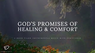 God's Promises of Healing & Comfort: 3 Hour Piano Music With Scriptures | Christian Piano