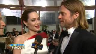 Angelina Jolie and Brad Pitt interview