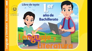 Lectura de textos literarios, Lenguaje y literatura 1er. Año de bachillerato