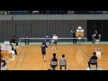 インカレ2013女子s決勝　下田菜都美 龍谷大 vs高木美季 日体大 １／２