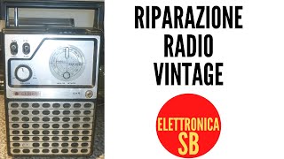 riparazione radio vintage