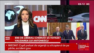 Consiliul Naţional al PNL decide validarea candidaturii lui Crin Antonescu la prezidenţiale