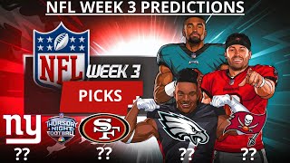 NFL Week 3 Picks 2023 I NFL Week 3 Predictions 2023