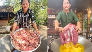 Delicious recipe cooked by Mommy Chef Sros | Amazing Skill | Cooking with Sros