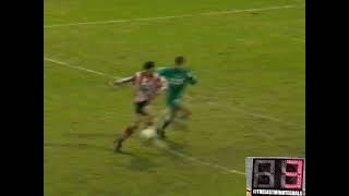 GOLDEN GOAL of de Nooijer (Sparta Rotterdam) v Feyenoord at 108／ 1995-96 Dutch KNVB Beker semi-final