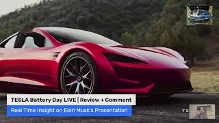 TESLA Battery Day LIVE | Review + Comment
