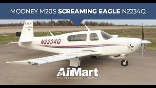 Today's Friday Flyby is a Mooney M20S Screaming Eagle N2234Q!