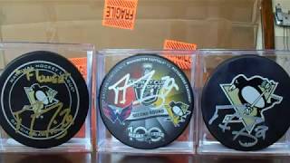 Pittsburgh Penguins Autograph Hockey Puck Collection from 1993 94 to 2016 17 Seasons