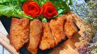 Thịt Ba Chỉ Chiên Giòn /Cách Làm Thịt Ba Chỉ Chiên Giòn Không Bị Văng dầu Đơn Giản