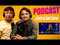 Nepal Idol Top 5 to School Music Teacher! Story of Amit Baral!Biswa Limbu Podcast ep - 314