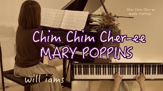 【 Chim Chim Cher-ee (Jazz)  /ピアノ 】from Walt Disney's Mary Poppins『メリー・ポピンズ』1964年#will_iams