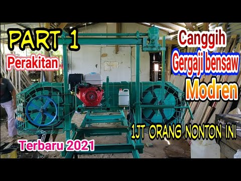 Gergaji Benso Canggih Portable Sawmill Promotional Vidio Youtube