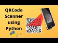 How to create Qrcode reader using python || pyzbar