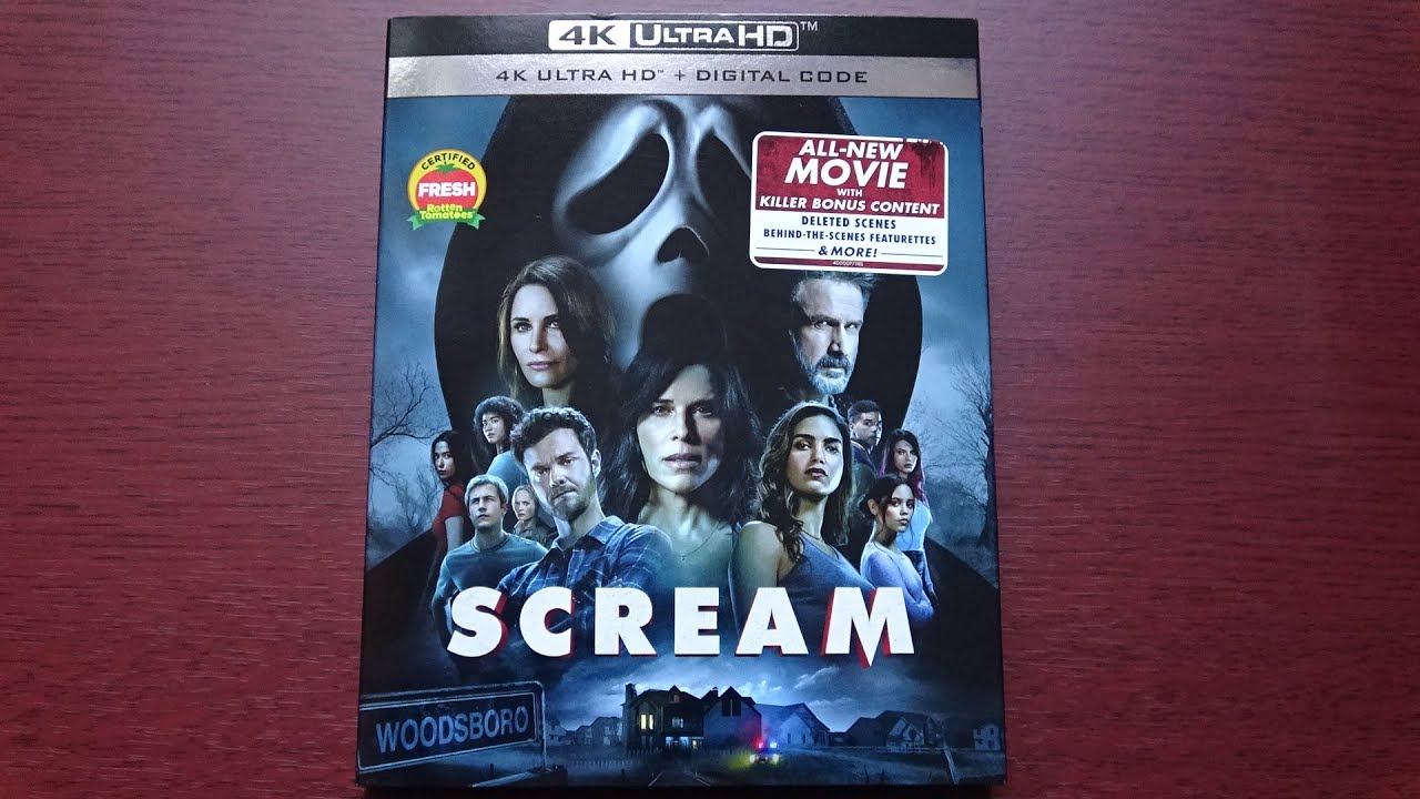 Scream 4K Ultra HD Bluray Unboxing (2022) - YouTube