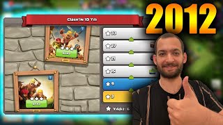 CLASH 10.YILI 2012 VE 2013 YILI EN KOLAY 3 YILDIZ ! CLASH OF CLANS