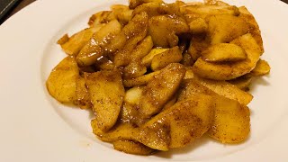 APPLE CINNAMON DESSERT EASY / แอ๊ปเปิ้ลอบเชย ของหวานสูตรง่ายๆ