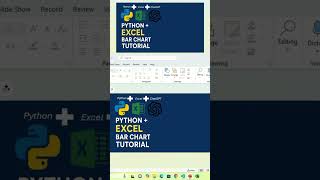 Python, Excel & ChatGPT Bar chart Tutorial