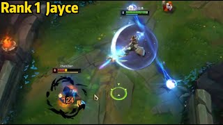 Rank 1 Jayce: This Jayce Mechanic is SUPER CLEAN!