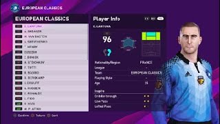 PES 2020 - EUROPEAN CLASSIC  ALL STAR (PS4) + download link