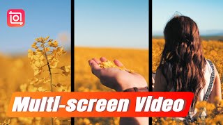 Create Multi-screen Video or 3 Layers Video| Video Collage (InShot Tutorial)
