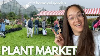 Plant market and Botanical Garden visit | Plant with Roos