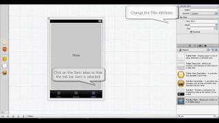 Adding Tab Bar Items in Xcode 4