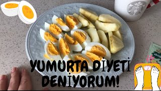 YUMURTA DİYETİ DENİYORUM | 5 GÜNLÜK SONUCUM | YUMURTA DİYETİ NEDİR NASIL YAPILIR ?