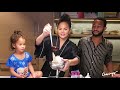 chrissy teaches luna how to make her homemade hot fudge