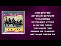 The Kinks - Don't Forget to Dance (Lyrics)