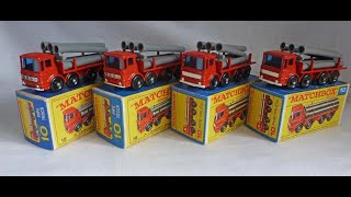 Matchbox Toys MB10d RW \u0026 SF Pipe Truck [Matchbox Picture Box Collection]