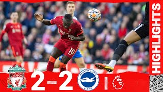 Highlights: Liverpool 2-2 Brighton | Henderson & Mane goals cancelled out by comeback