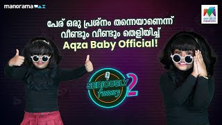 Did Aqza Baby find her Shah Rukh Khan at nirmala college?🤪🌚💖 | #seriouslyfunnyseason2