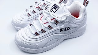 FILA Ray Low WMN White/Navy/Red