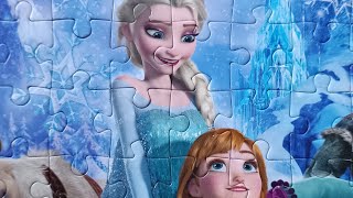 Disney Frozen palapeli. Puzzle from Arendel.