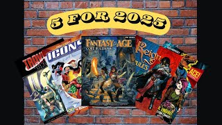 5 for 2025, New Games For The New Year