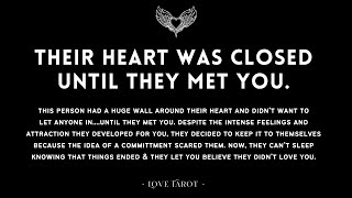 THEIR HEART WAS CLOSED UNTIL THEY MET YOU❤️‍🔥[Love Tarot]