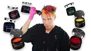 Coloring My Hair Rainbow For My Times Square Billboard! (and my brows...)