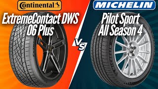 Continental ExtremeContact DWS 06 Plus vs Michelin Pilot Sport All Season 4