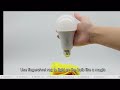 ampoule led de secours rechargeable