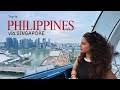 India to Philippines via Singapore, Day 1, Travel Vlog, Visa, City Tour, Things to do during layover