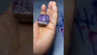 Mesmerizing Amethyst Cluster: A Stunning Display of Natural Beauty #shorts #amethyst #crystals