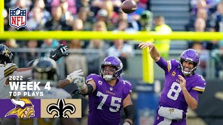 Minnesota Vikings Top Plays vs. New Orleans Saints in London | 2022 Regular Season Week 4