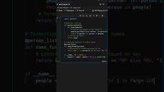 Python Decorators: Name Directory Sorted by Age 📋 #coding #python #leetcode #hackerrank