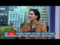Young rape victims testifying