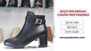 [ TP Fashion Shop] Boot đen sang chảnh GBN3601 đẹp NGẤT NGÂYY