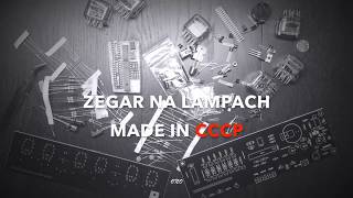 Zegar na lampach Nixie z 1977 roku, produkcja CCCP 😃