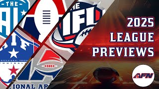 2025 Arena/Indoor Football League Previews | IFL | NAL | AF1 | TAL | AIF