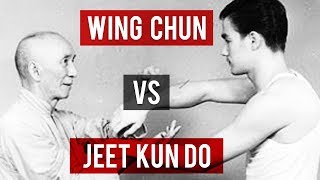 HD Bruce Lee's Wing Chun vs Ip Man Wing Chun vs Jeet Kune Do